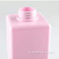 650 мл пустой розовый PETG пластиковый квадратный шампунь бутылка шампунь